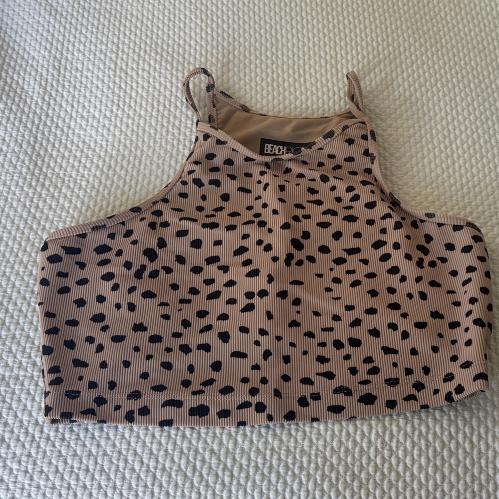Leopard Patterned sports bra